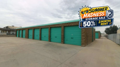 Storage Lion - South Sherman St storage facility exterior view